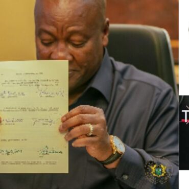 President Mahama Signs Bill to Abolish E-levy and betting Tax